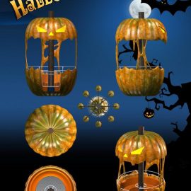 happy-halloween-flying-twist-3 amusement rides