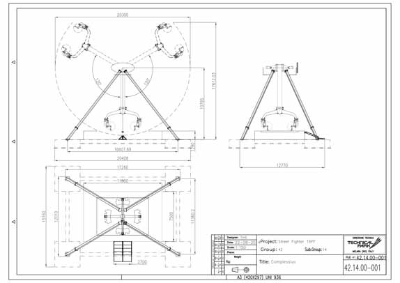 pendulum ride drawing