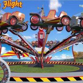 technical park amusement ride chitty fly5