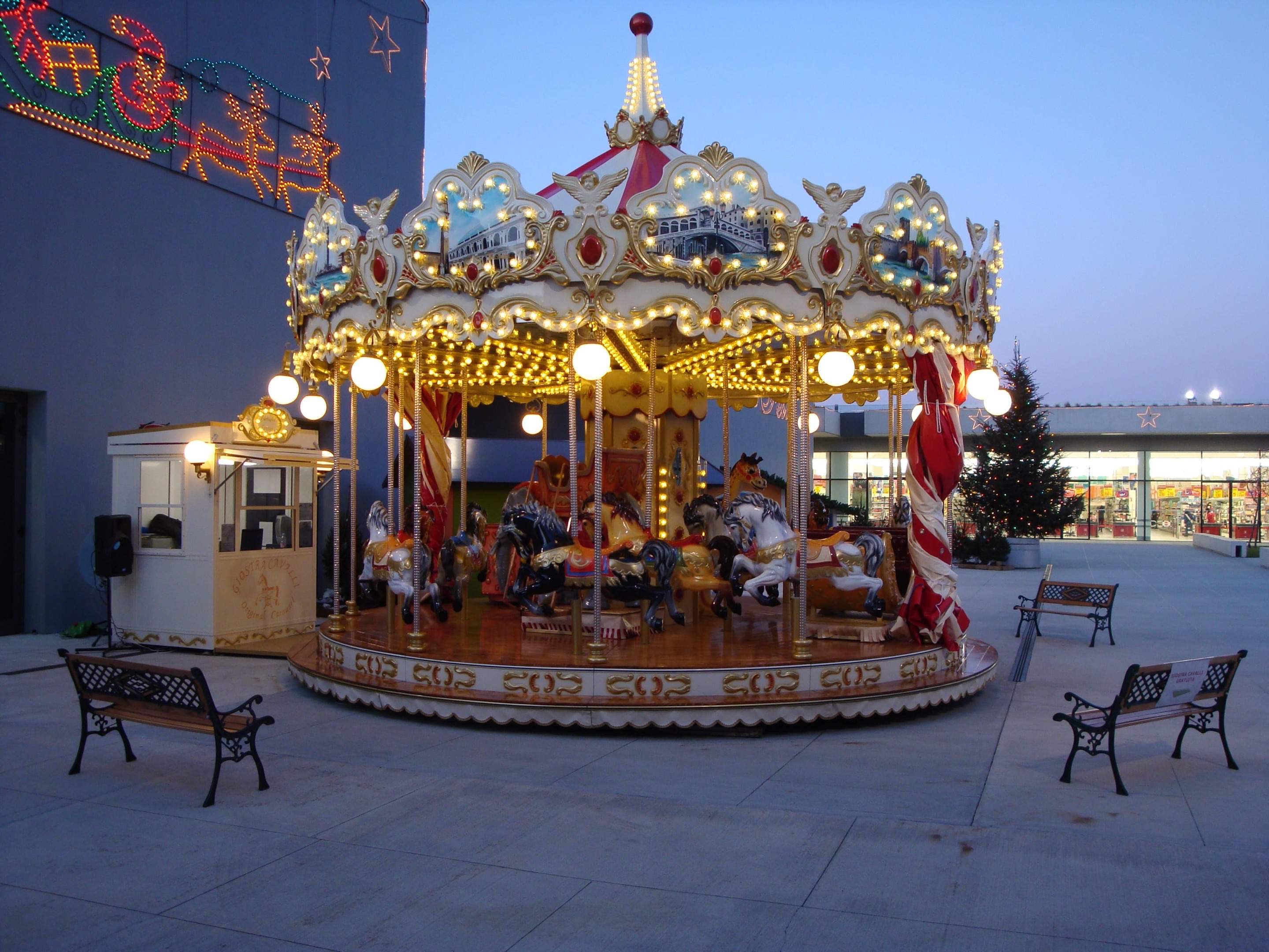 Amusement Park Ride Model